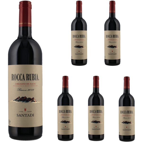 Carignano-del-Sulcis-DOC-Ris-Rocca-Rubia-2019-6lx-075l-Santa