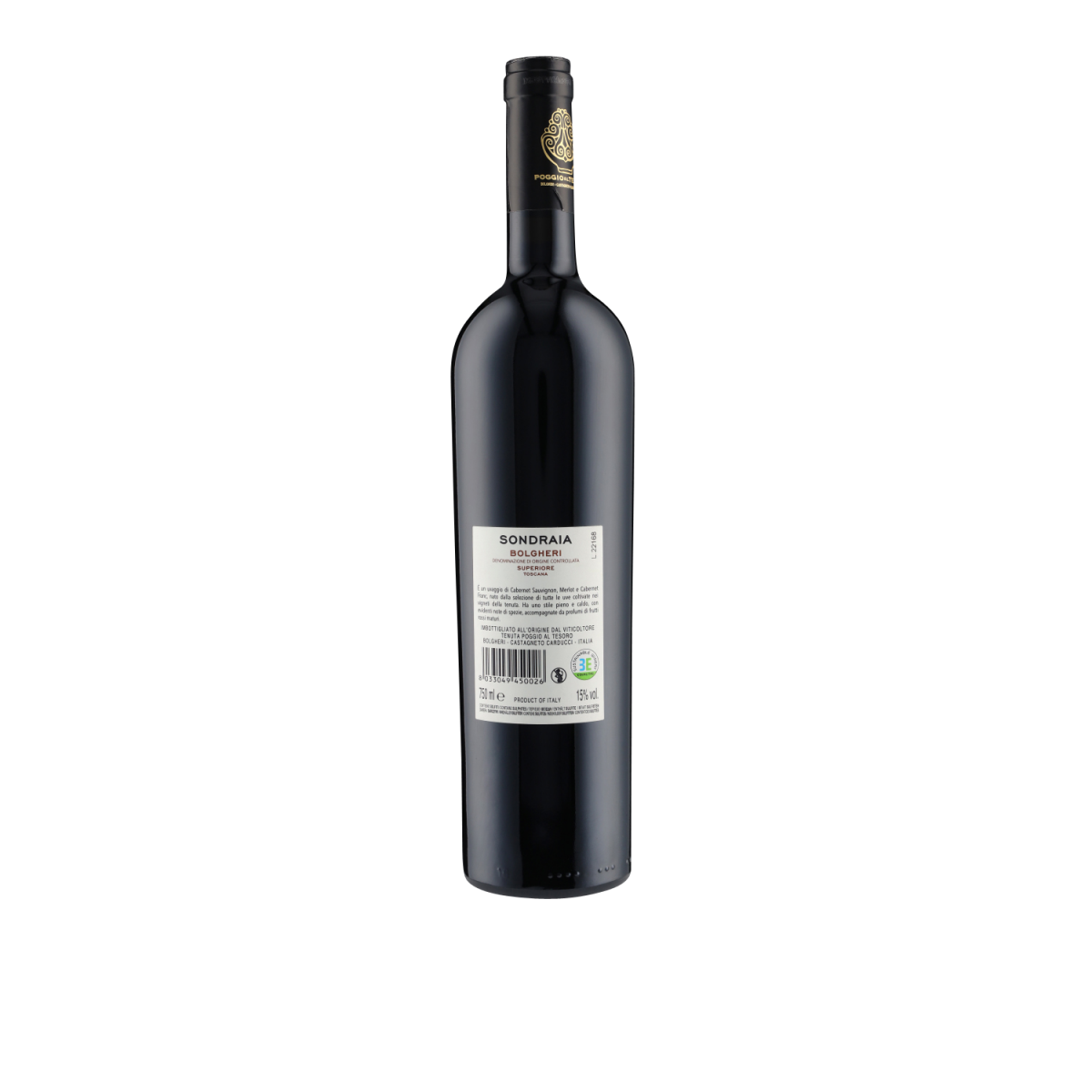 Sondraia Bolgheri Superiore DOC 2019 Poggio al Tesoro – Vinizia