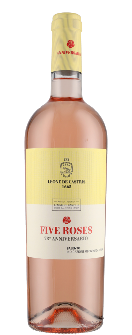 Rosato Five Roses Anniversario Salento IGT 2021 Castris Vinizia.de
